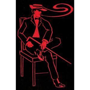 SMOKING TOBACCO GUNS HILLSON RED BLACK VINTAGE POSTCARD (1907) Stamped L:TPC-T